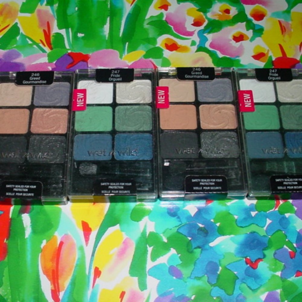 WET N WILD New Coloricon Eyeshadow Palette x4